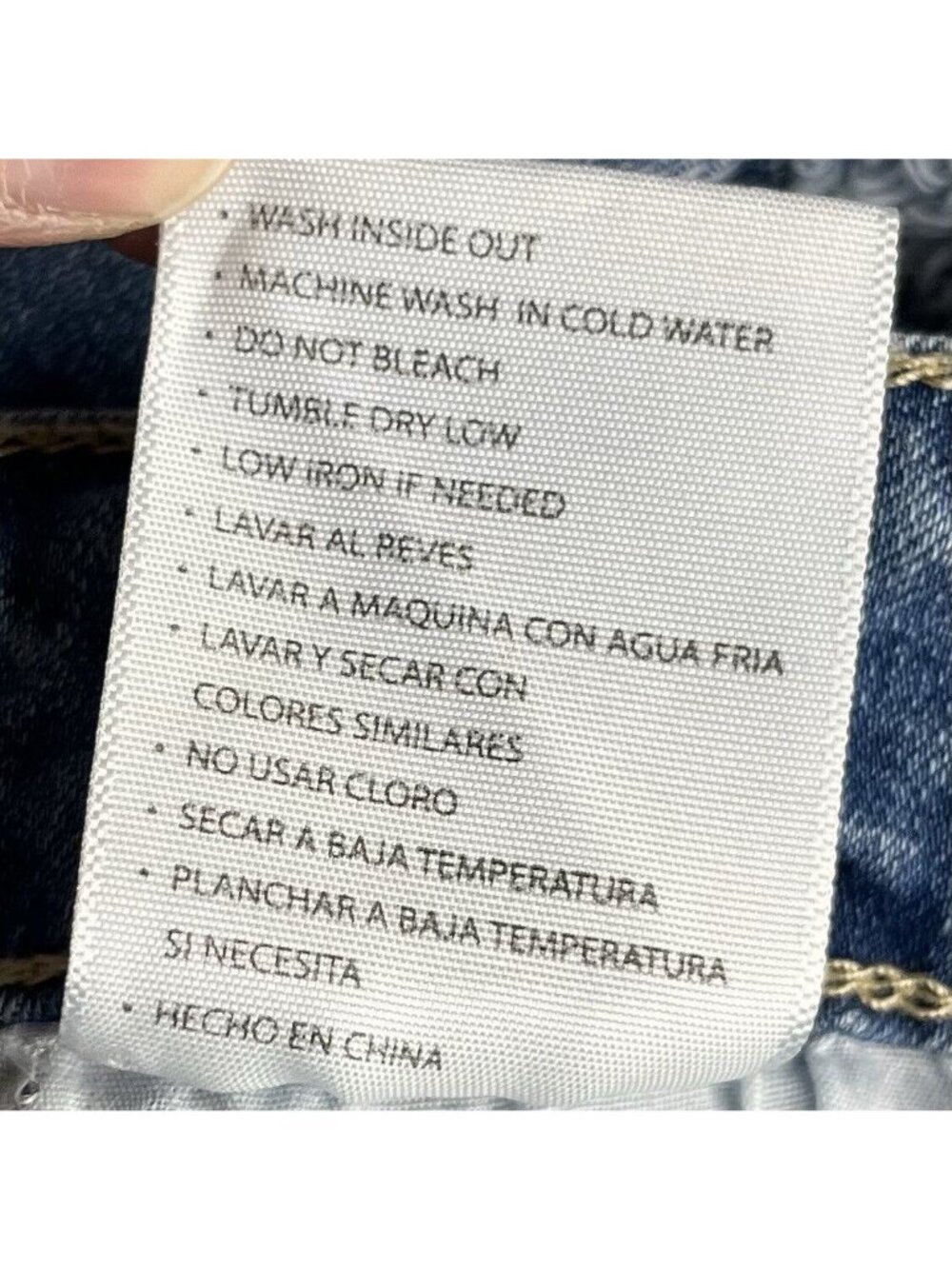 KanCan Distressed Mid Rise Shorts Denim Size 9/28 Blue Summer Festival - Picture 7 of 8